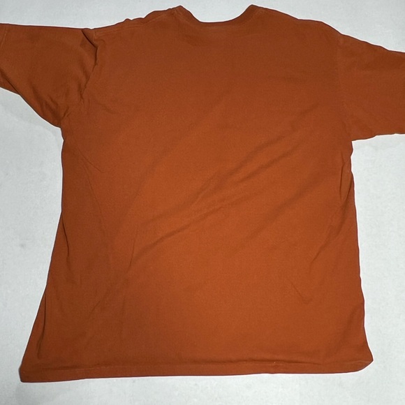 Orange and camo North face Tshirt size XL - Picture 3 of 6